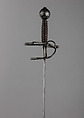 Rapier, Steel, leather, German