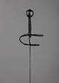 Rapier, Steel, wood, shagreen, probably German