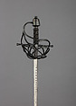 Rapier, Steel  , hilt, German; blade, Spanish