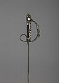 Broadsword, Steel, leather, Italian