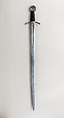 Sword, Steel, copper, wood, leather, Western European (possibly Italian)