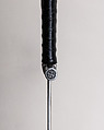 Practice Sword, Ulrich Diefstetter (German, Au ca. 1536–ca. 1589 Au (now Munich)), Steel, leather, wood, brass, German, Munich