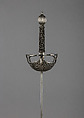 Cup-Hilted Rapier, Steel, Italian