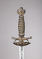 Smallsword, Steel, gold, wood, Probably French, Paris
