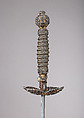 Smallsword, Steel, gold, wood, Probably French, Paris