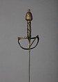 Rapier, Steel, wire, gold, Spanish
