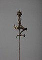 Rapier, Steel, gold, silver, hilt, French; blade, European