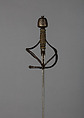 Rapier, Steel, silver, gold, Italian, Milan