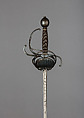 Rapier, Steel, iron wire, blade, Spanish