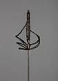 Rapier, Steel, silver, iron wire, gold, Italian