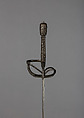 Rapier, Steel, silver, iron wire, German