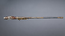 Wheellock Rifle, Daniel Sadeler (German, Munich, recorded 1602–32), Steel, gold, wood (fruitwood), ivory, horn, German, Munich