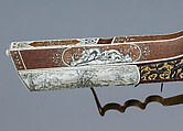 Wheellock Rifle, Daniel Sadeler (German, Munich, recorded 1602–32), Steel, gold, wood (fruitwood), ivory, horn, German, Munich