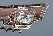 Wheellock Rifle, Daniel Sadeler (German, Munich, recorded 1602–32), Steel, gold, wood (fruitwood), ivory, horn, German, Munich
