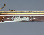 Wheellock Rifle, Daniel Sadeler (German, Munich, recorded 1602–32), Steel, gold, wood (fruitwood), ivory, horn, German, Munich