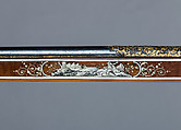 Wheellock Rifle, Daniel Sadeler (German, Munich, recorded 1602–32), Steel, gold, wood (fruitwood), ivory, horn, German, Munich