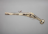 Wheellock Pistol, Steel, wood, staghorn, German, Augsburg
