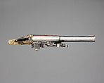 Pair of Wheellock Pistols, Steel, wood, ivory, German, Nuremberg
