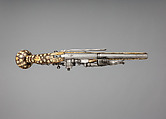 Wheellock Pistol, Steel, wood, ivory, bone, German