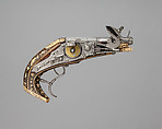 Wheellock Pistol, Steel, wood, ivory, Swiss