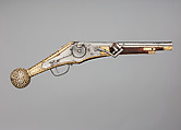Wheellock Pistol, Steel, wood, ivory, German, Saxony