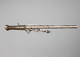 Wheellock Pistol, Steel, gold, German