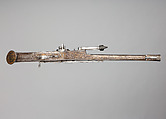 Wheellock Pistol, Steel, gold, German