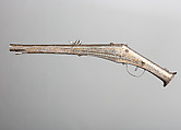 Wheellock Pistol, Steel, gold, German
