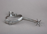 Rowel Spur (Right), Iron alloy, Hungarian or German