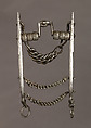 Curb Bit, Iron alloy, tin, German