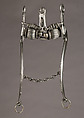 Curb Bit, Iron alloy, French or German