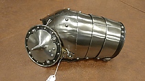 Armor, Steel, leather, German, Landshut; greaves and sabatons, German, Augsburg (?)