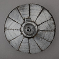 Pistol Shield, Wood, steel, iron, textile (wool), British