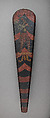 Shield (<i>Targone</i>), Wood, gesso, pigment, Italian, Pisa