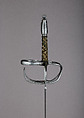 Rapier, Steel, copper wire, Italian, Venice