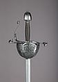 Cup-Hilted Rapier, Steel, possibly Spanish