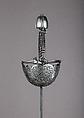 Cup-Hilted Rapier, Steel, possibly Spanish