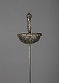 Cup-Hilted Rapier, Steel, Spanish