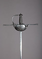 Cup-Hilted Rapier, Steel, Spanish
