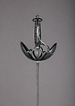 Cup-Hilted Rapier, Steel, Spanish