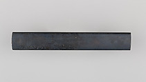 Knife Handle (Kozuka), Copper-gold alloy (shakudō), gold, silver, Japanese