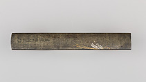 Knife Handle (Kozuka), Copper, copper-silver alloy (shibuichi), copper-gold alloy (shakudō), gold, silver, Japanese