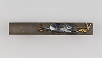 Knife Handle (Kozuka), Copper-silver alloy (shibuichi), silver, copper-gold alloy (shakudō), gold, copper, Japanese