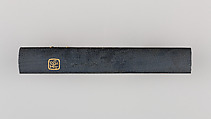 Knife Handle (Kozuka), Copper-gold alloy (shakudō), gold, silver, copper, Japanese