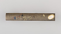 Knife Handle (Kozuka), Copper-silver alloy (shibuichi), gold, silver, copper-gold alloy (shakudō), copper, Japanese