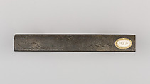 Knife Handle (Kozuka), Copper-gold alloy (shakudō), gold, copper, silver, copper-silver alloy (shibuichi), Japanese