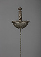 Cup-Hilted Rapier, Steel, iron, wood, hilt, Spanish; blade, German
