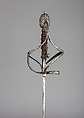 Rapier, Meves Berns (German, Solingen, active early 17th century), Steel, silver, copper, German, Solingen
