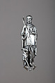 Hunting Sword with Scabbard, Silver, gold, copper, steel, French, Paris