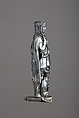 Hunting Sword with Scabbard, Silver, gold, copper, steel, French, Paris
